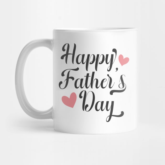 Simple Happy Father's Day Calligraphy by Jasmine Anderson